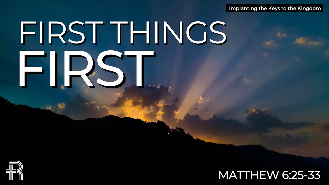 First Things First Youtube First Things First - YouTube