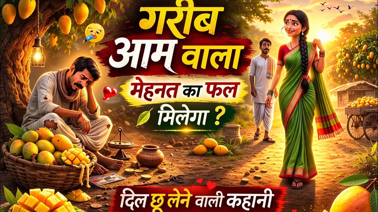 गरीब आम वाले की मेहनत और किस्मत की कहानी 🍋