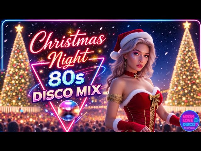 🎄 Christmas Night 80s Disco Mix – Neon Holiday Party (Full DJ Set