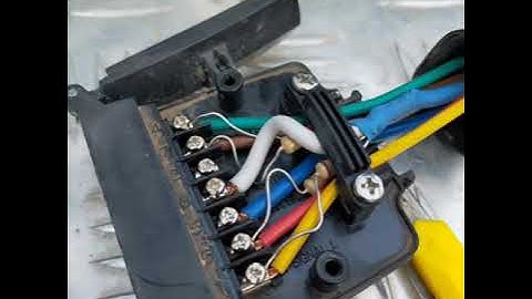LED trailer plug resistor wiring