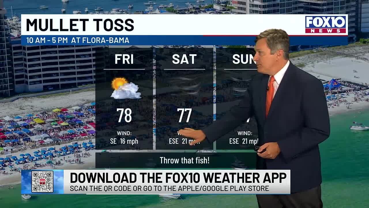 Warm and breezy days ahead - YouTube