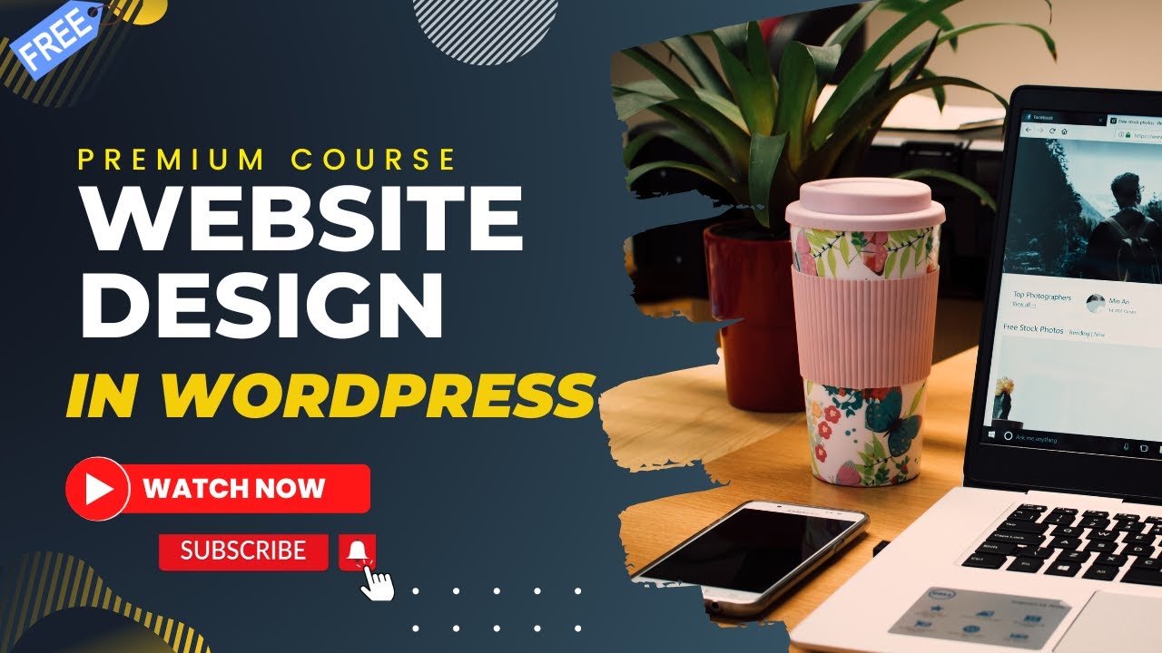 Wordpress website design tutorial for beginners in hindi. Premium ...