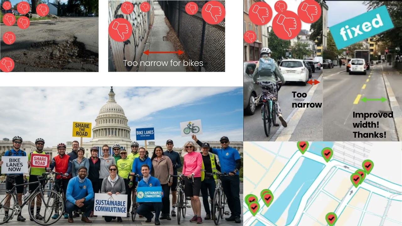 bikeable - a tool for cycling advocacy groups in the USA