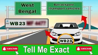 Barrackpore RTO Code | WB 23 কোথা থেকে নম্বর