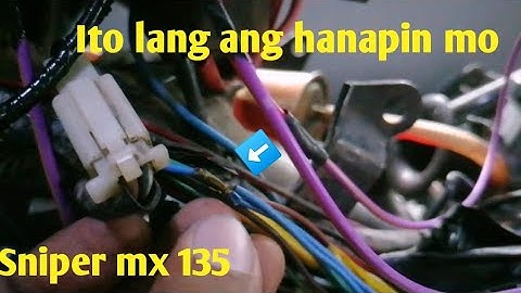 SNIPER MX 135 | Paano mag battery drive ng SNIPER MX 135 using power uplines method.