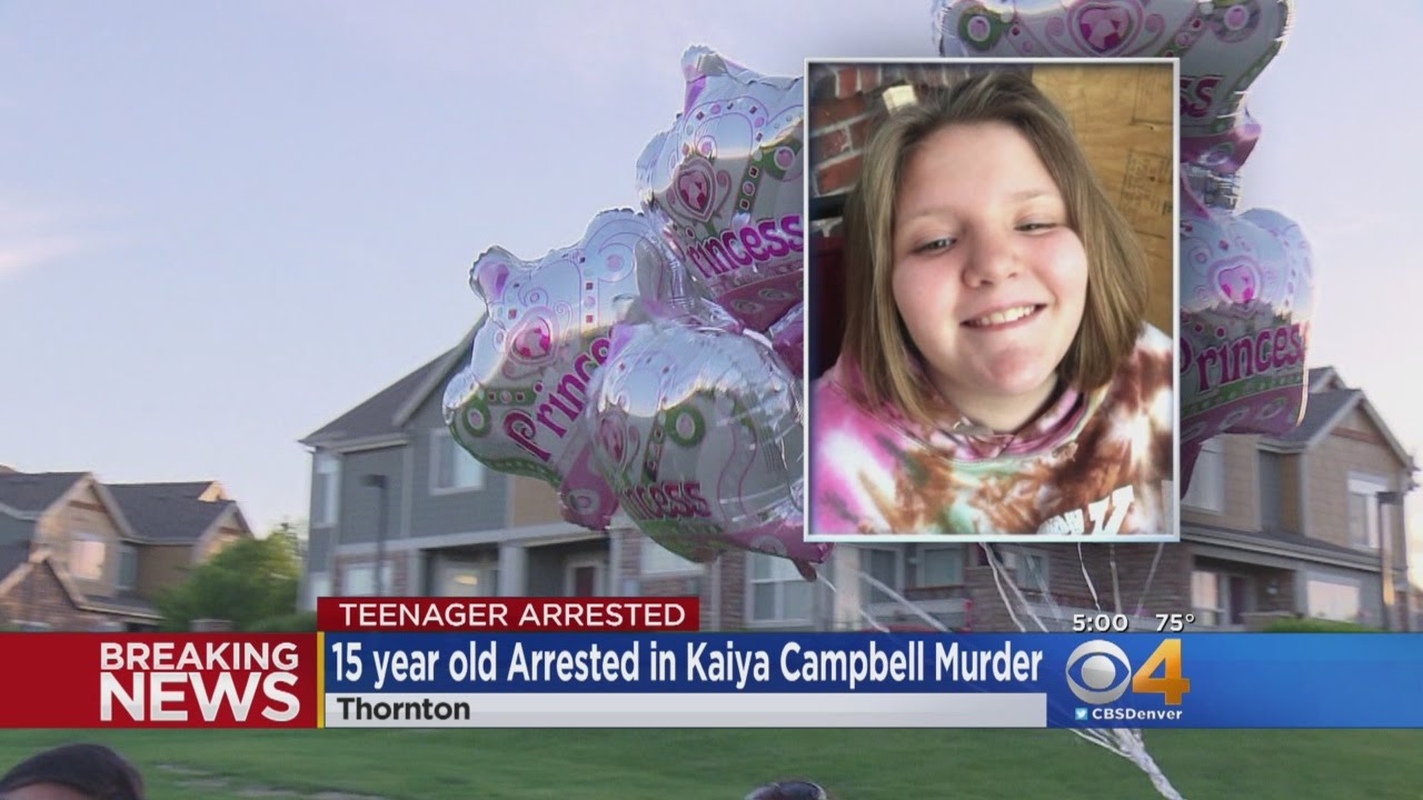 15-Year-Old Arrested Following Girl's Death - YouTube