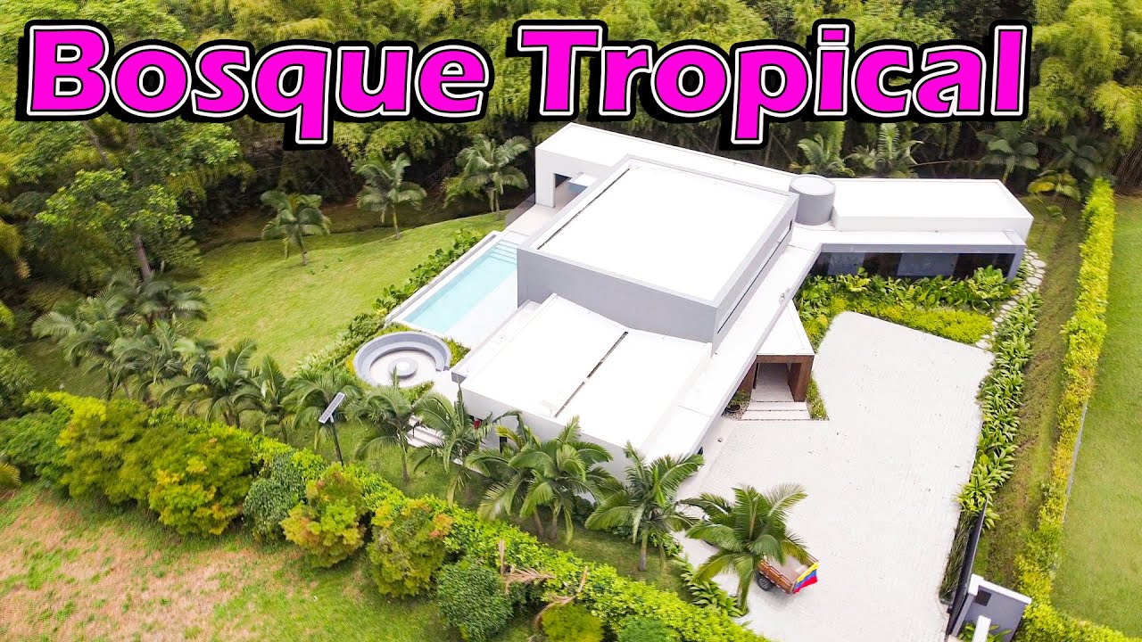 💎Imponente Casa campestre de lujo para la venta en El Eje Cafetero con maravilloso bosque tropical 💓