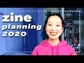 Zine Planning 2020 | Series Zine Ideas | olivia and pindot