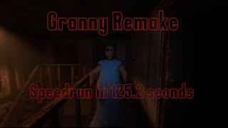 Granny Remake Speedrun 125.2 seconds