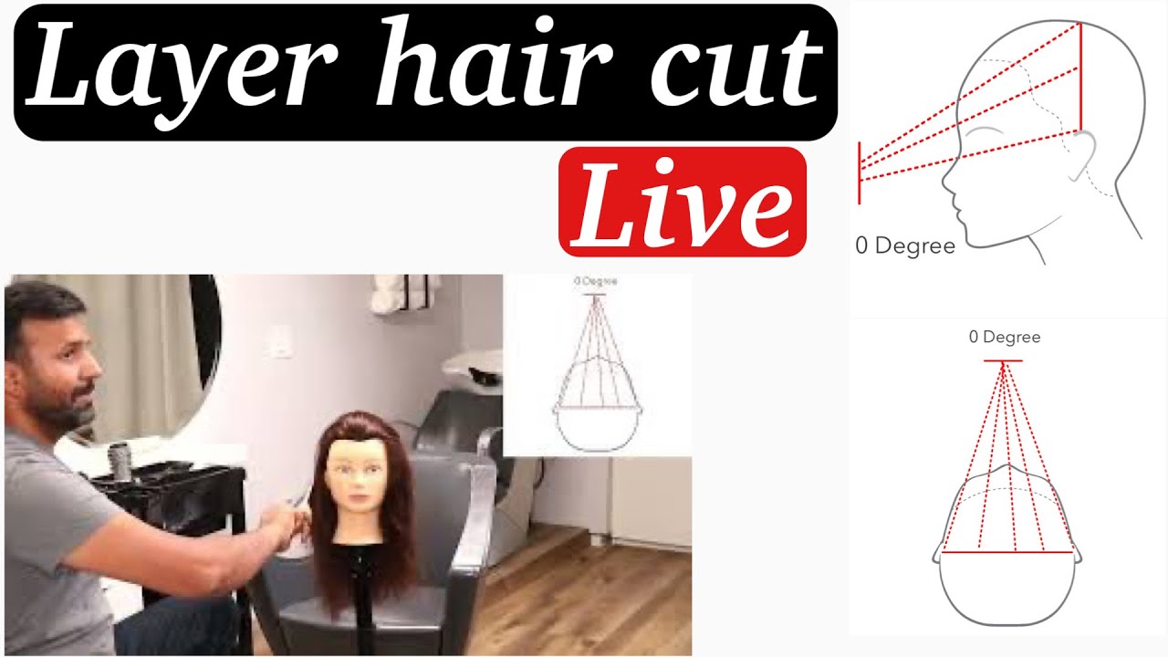 🔴 LAYERED HAIR CUTTING 🔥🔥🔥