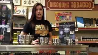 New at Puff Discount Tobacco - the CVault Storage System