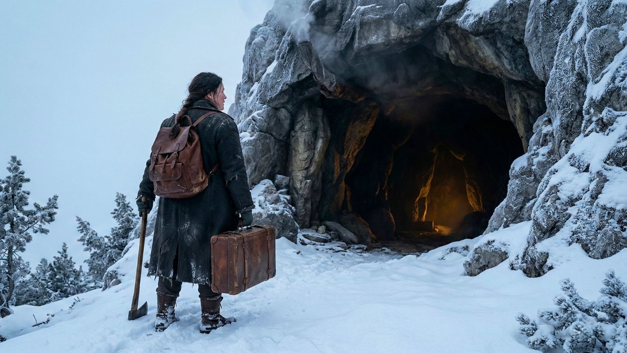 Wyrzucona z domu, otyła wdowa odziedziczyła jaskinię w górach... I tam musiała radzić sobie sama