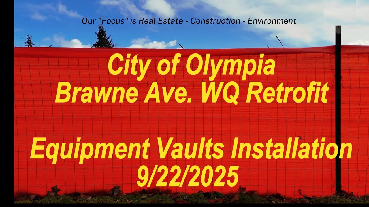 Brawne Ave Water Quality Retrofit - City of Olympia