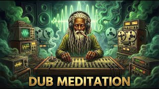 BASS MEDITATION Slow Reggae Dub for Stress Relief and Deep Relaxation