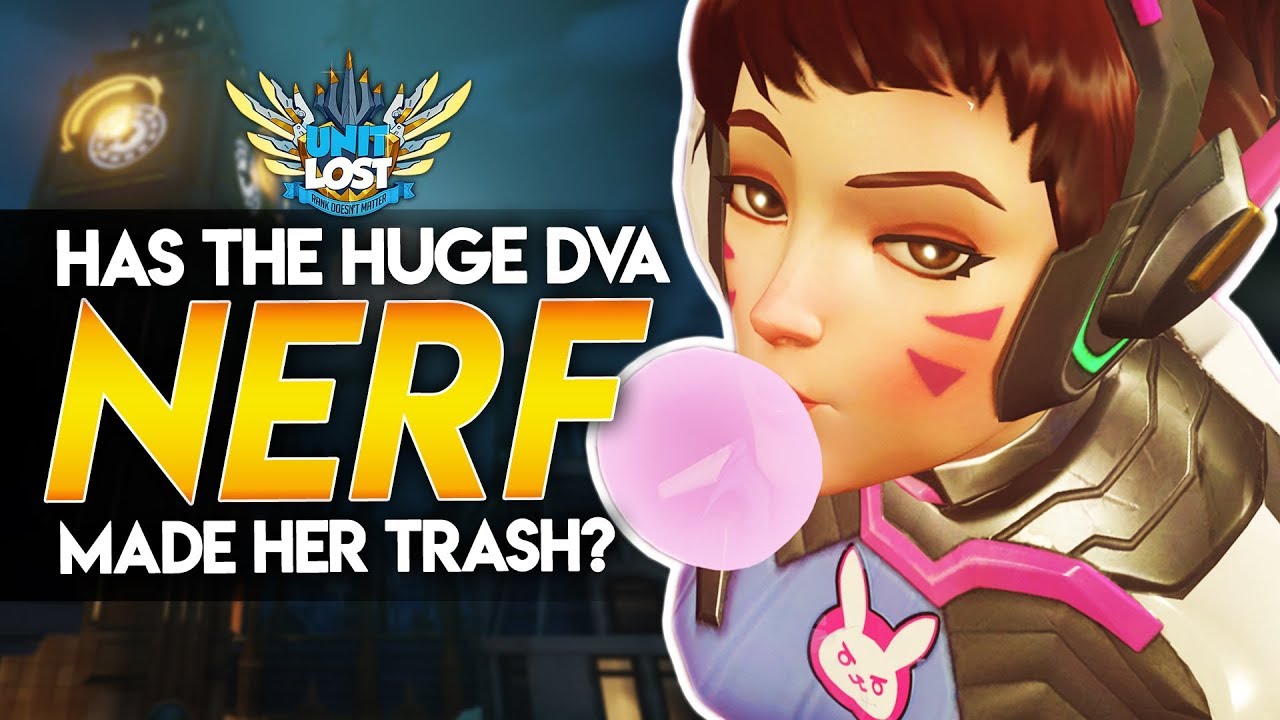Overwatch - Is Dva TRASH After the HUGE Nerf?