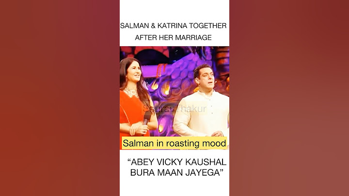 Salman is still possessive for Katrina kaif|Bhai k saamne katrina ko kuch nahi bolne ka warna Vicky.