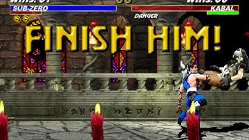 MK3 Arcade - Sub-Zero 10 hits 100% combo