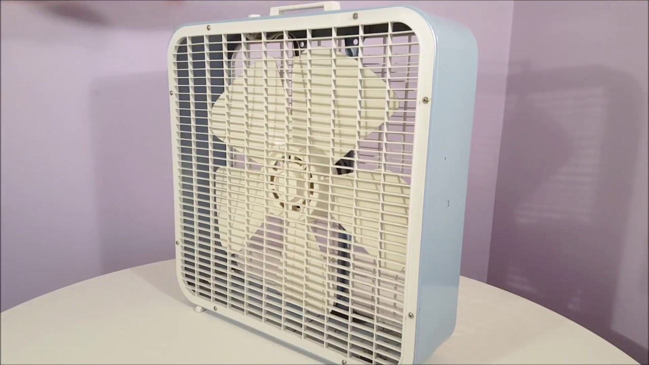 Lakewood P223 vintage box fan YouTube