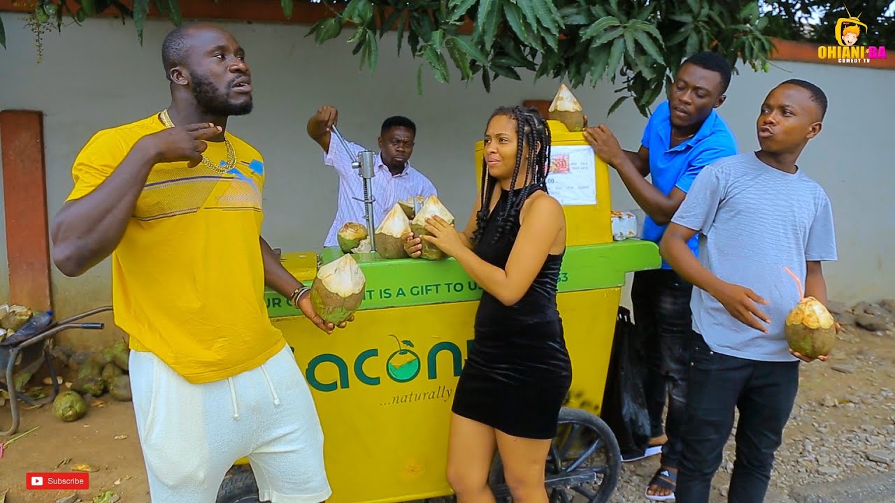 BRAZIL COCONUT😂😂AKABENEZER CATCH HOLLAND WHITE GIRL INFRONT OF KYEKYEKU AND 39/40💥AGYE TA
