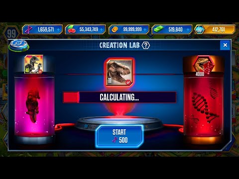 REXY REX SDNA 1 CASH in JURASSIC WORLD THE GAME SOON?!!?!?