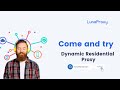 Configuration tutorial of hidemium fingerprint browser and lunaproxy dynamic residential proxy