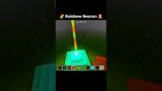 🌈✨ COLOURFUL BEACON 😱🔥 | Minecraft OP Light Tower Build 💎