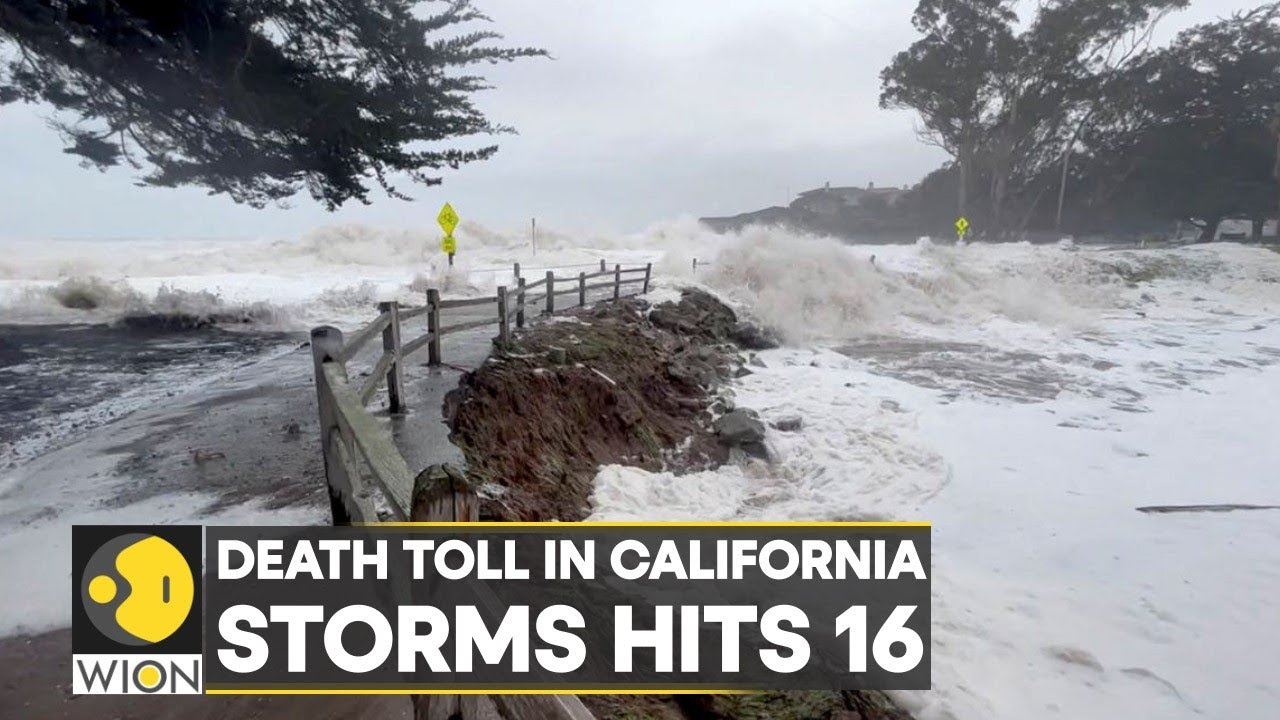 Severe winter storms leave at least 16 dead in U.S. California ...