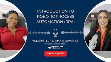 Introduction to Robotic Process Automation (RPA) | S2 E18