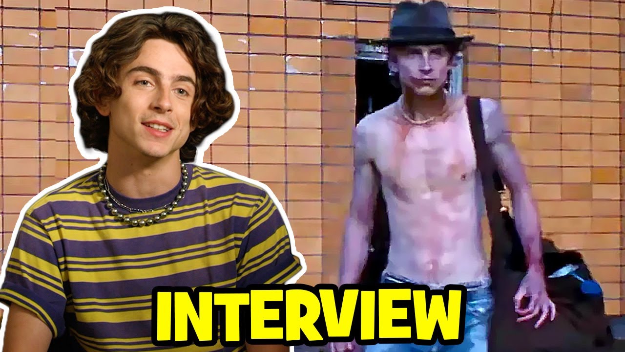 Timothée Chalamet Interview for BONES AND ALL (2022) 