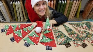 FASTEST LAST MINUTE CHRISTMAS TREE NAPKINS!