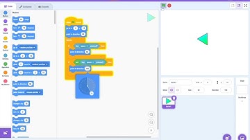 How to make the wave from Geometry Dash in Scratch