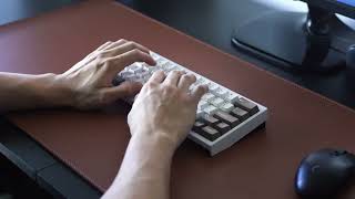 Gateron EF Grayish Tactile Switch Sound Test | QK60