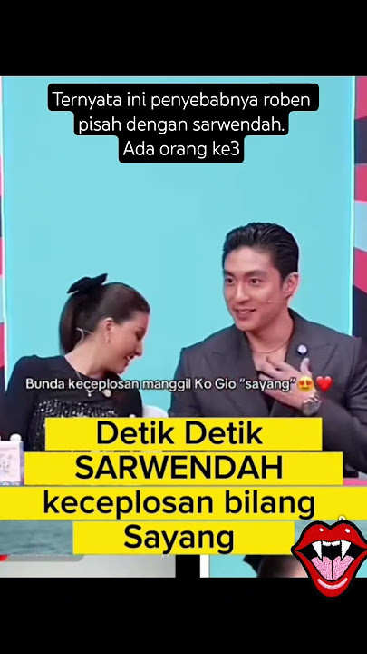 sarwendah selingkuh selama bersama roben