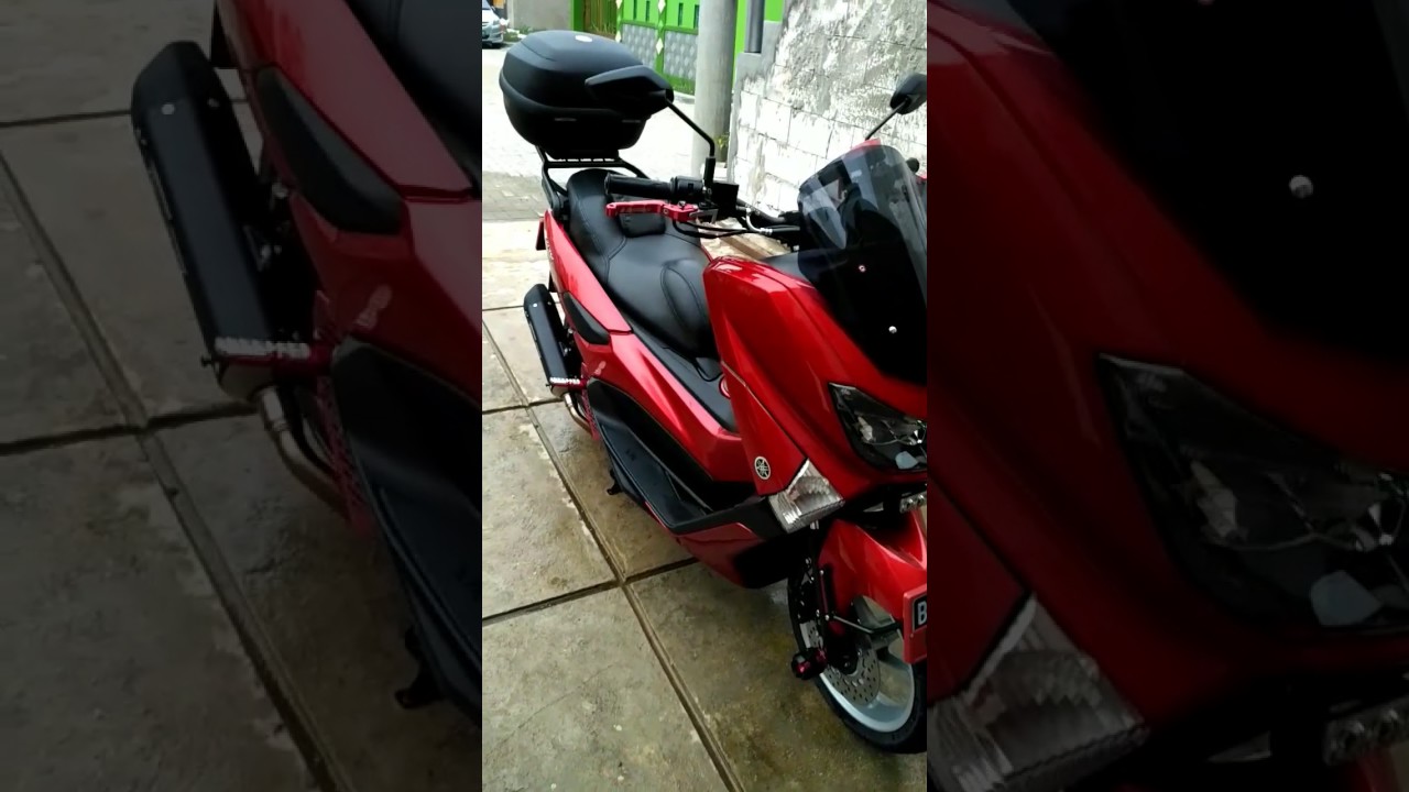 Koleksi Gambar Modifikasi Yamaha Nmax Merah Doff