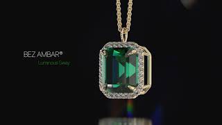 Five-Carats green emerald from the Luminous Verge Collection by Bez ambar (3LMV5empv)