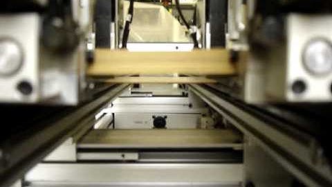 Universal Instruments Bareboard Destacker Conveyor Model 5365i SMT board loader