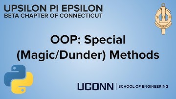 OOP: Special (Magic/Dunder) Methods