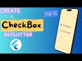 Checkbox Widget in Flutter ||  How to Create Checkbox in Flutter -2024