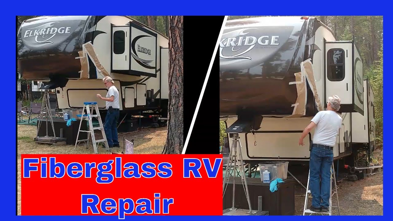 V177 Fiberglass RV Repair YouTube