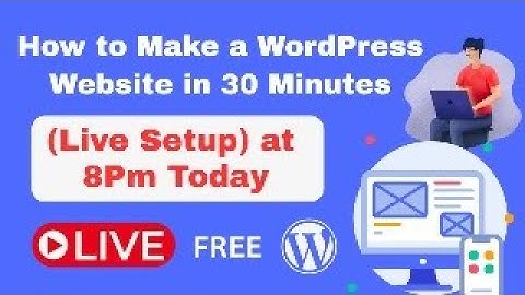 How to Make a WordPress Website in 30 Minutes (Live Setup) | CodePress Academy