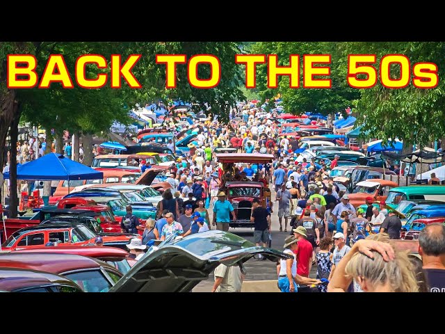 Back to the 50's Car Show: Classic Wheels & Nostalgia
