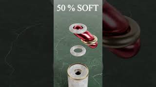 0% to 100% Softness… Cylinder Drop Through Rings 😍