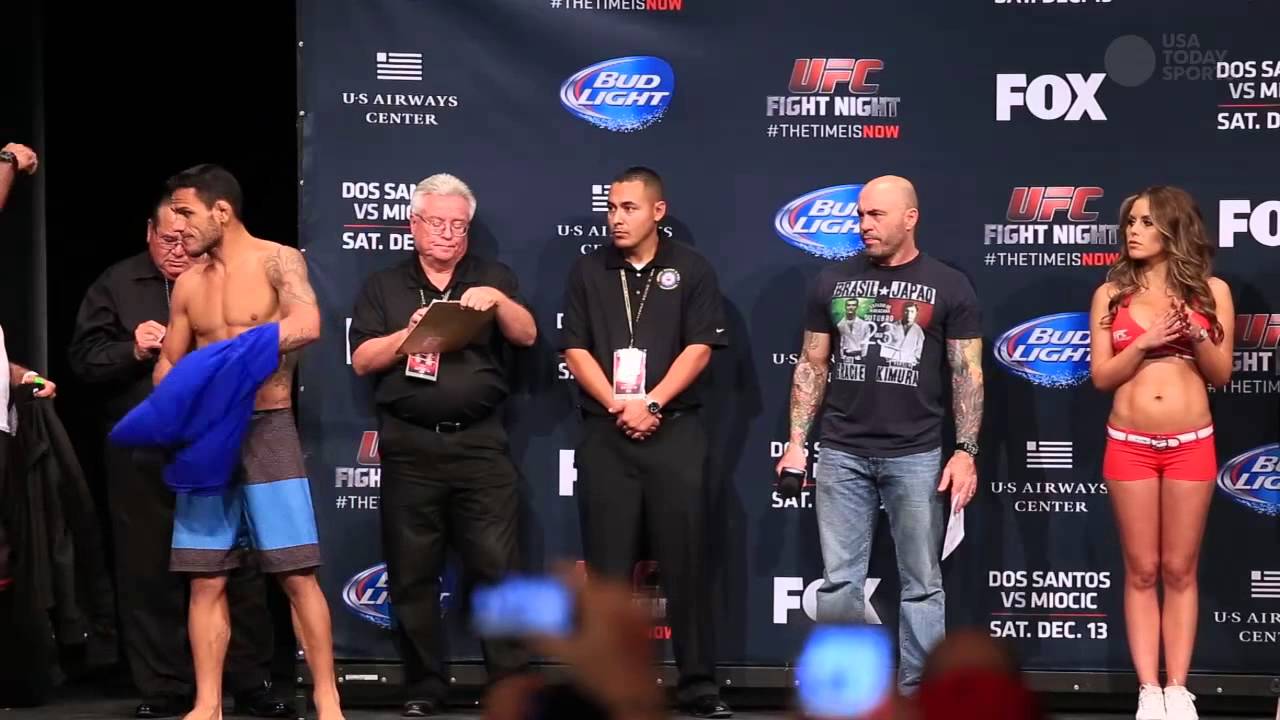 Nate Diaz Misses Weight Badly Antagonizes Rafael Dos Anjos Youtube