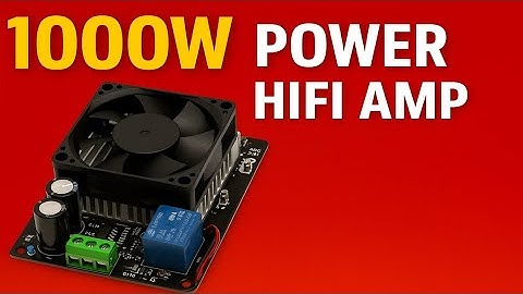 💥 1000W Digital Amp That Will Blow Your Mind!