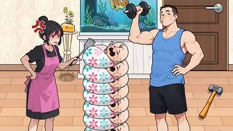 Hersenpuzzel 2 Logische wending niveau 65 Help mama met het verzorgen van de kinderen