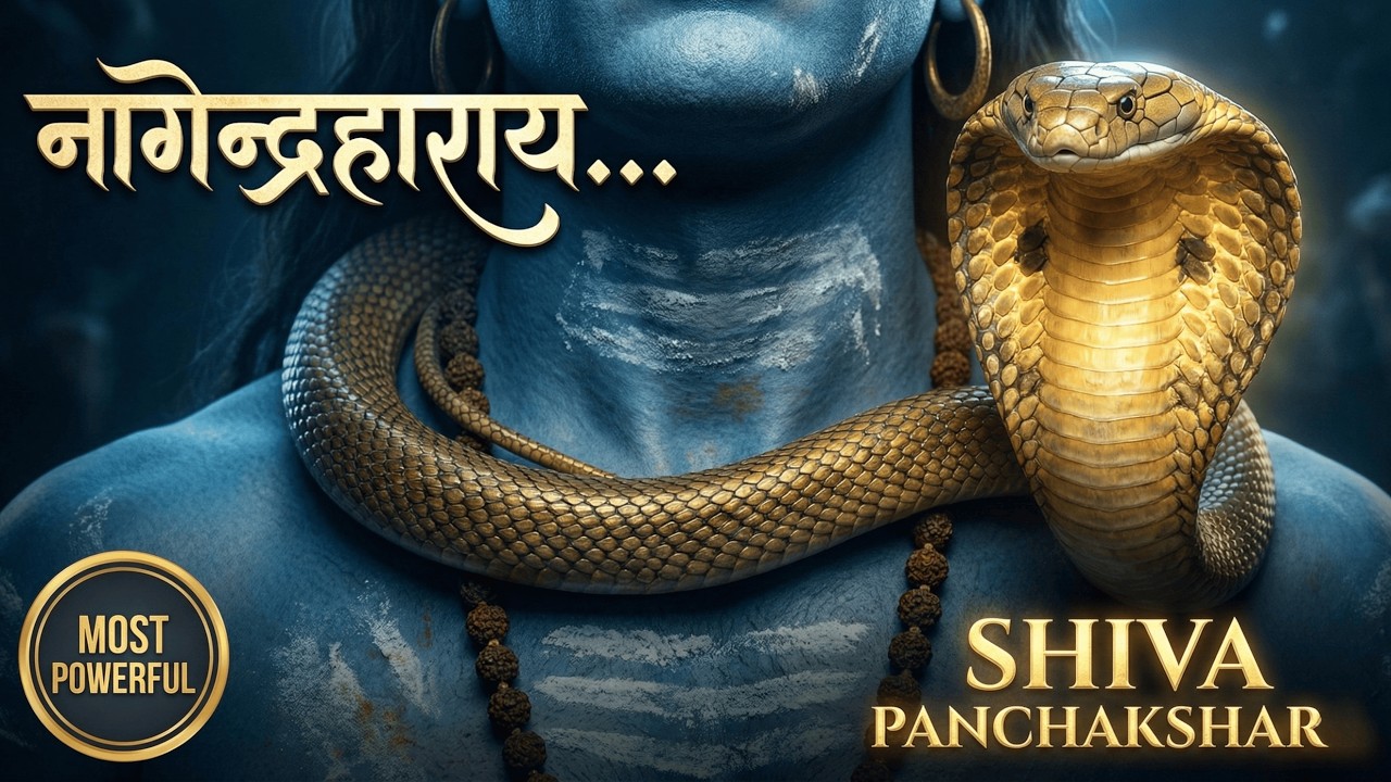 Shiva Panchakshara Stotram | Most Powerful Shiva Mantra for Peace | ॐ नमः शिवाय