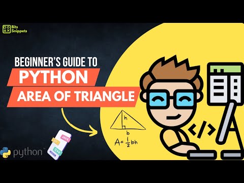 Python Code to Calculate the Area of Triangle