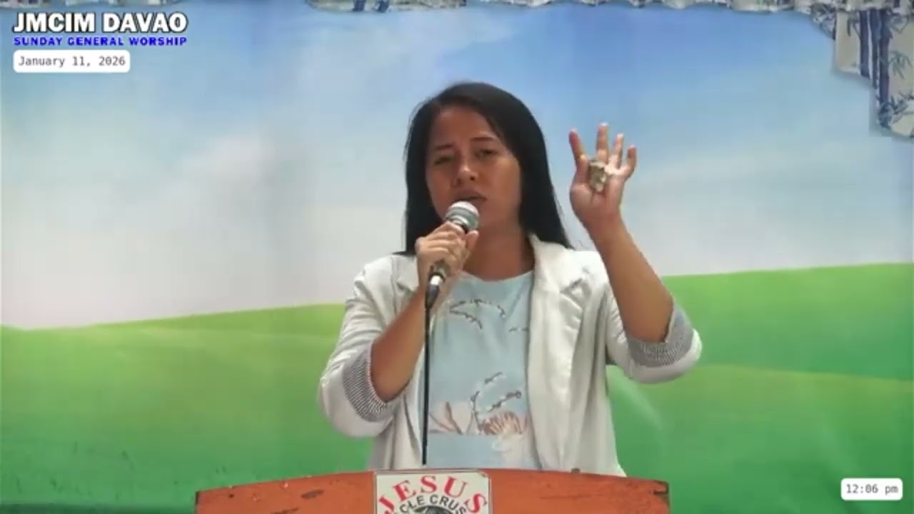 JMCIMDVO I Testimony Portion I Bel. Sis. Jessa Rosalada I January 11 2026