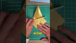 Folding a Flawless 3D Origami Dragon 🐉 #shorts