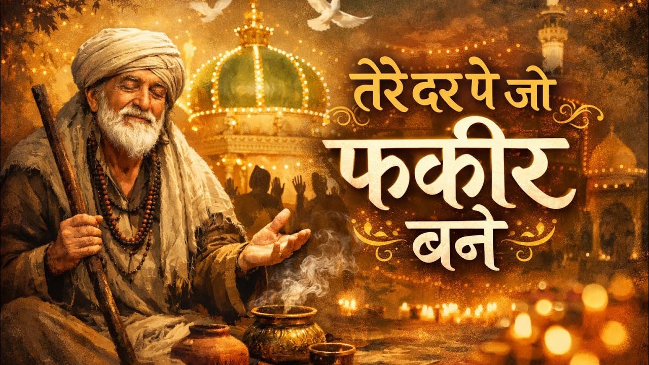 🌙 Tere Dar Pe Jo Faqeer Bane | Heart Touching Sufi Qawwali 2026 | Soulful Islamic Devotional Kalam 